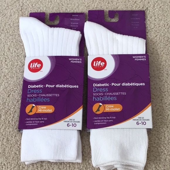 LIFE BRAND Other 6 Pairs Diabetic Socks Shoppers Drug Mart Life